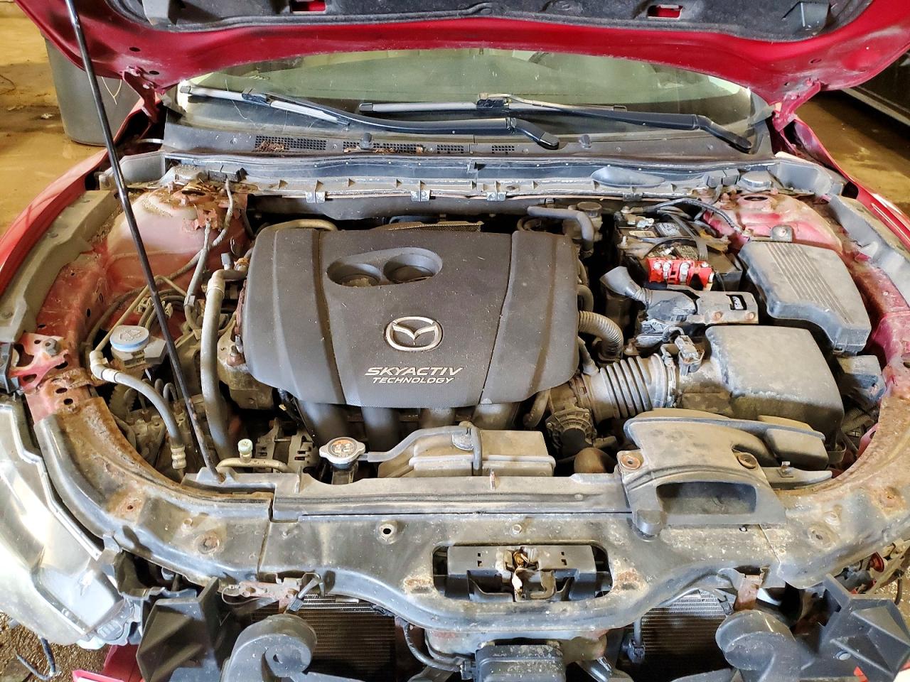 2014 Mazda 6 Grand Touring Бордовый vin: JM1GJ1W63E1140557