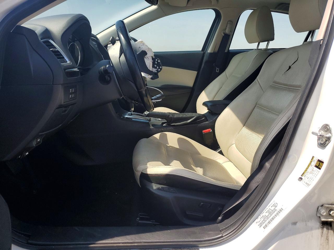 2014 Mazda 6 Grand Touring White vin: JM1GJ1W63E1142079
