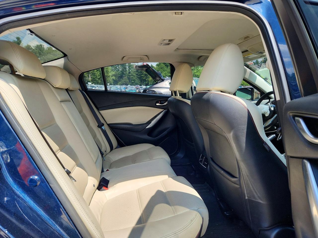 2015 Mazda 6 Grand Touring Blue vin: JM1GJ1W63F1178789