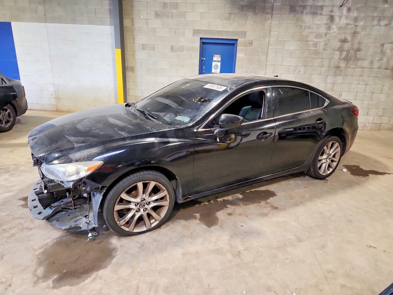 2014 Mazda 6 Grand Touring Black vin: JM1GJ1W64E1131012