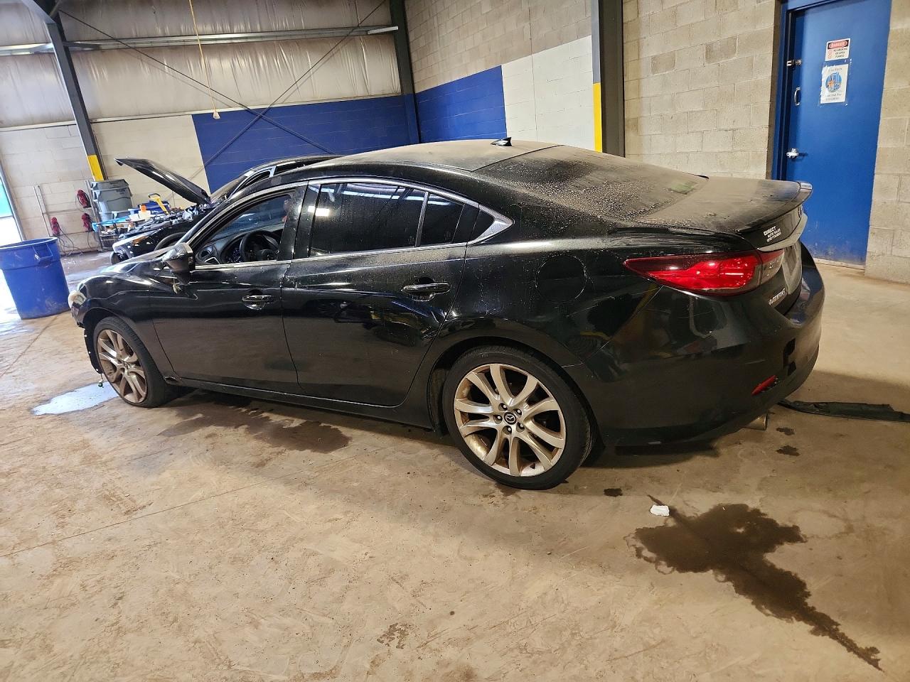2014 Mazda 6 Grand Touring Black vin: JM1GJ1W64E1131012