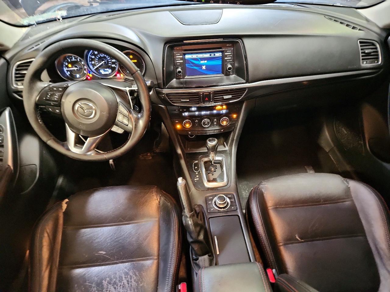 2014 Mazda 6 Grand Touring Black vin: JM1GJ1W64E1131012