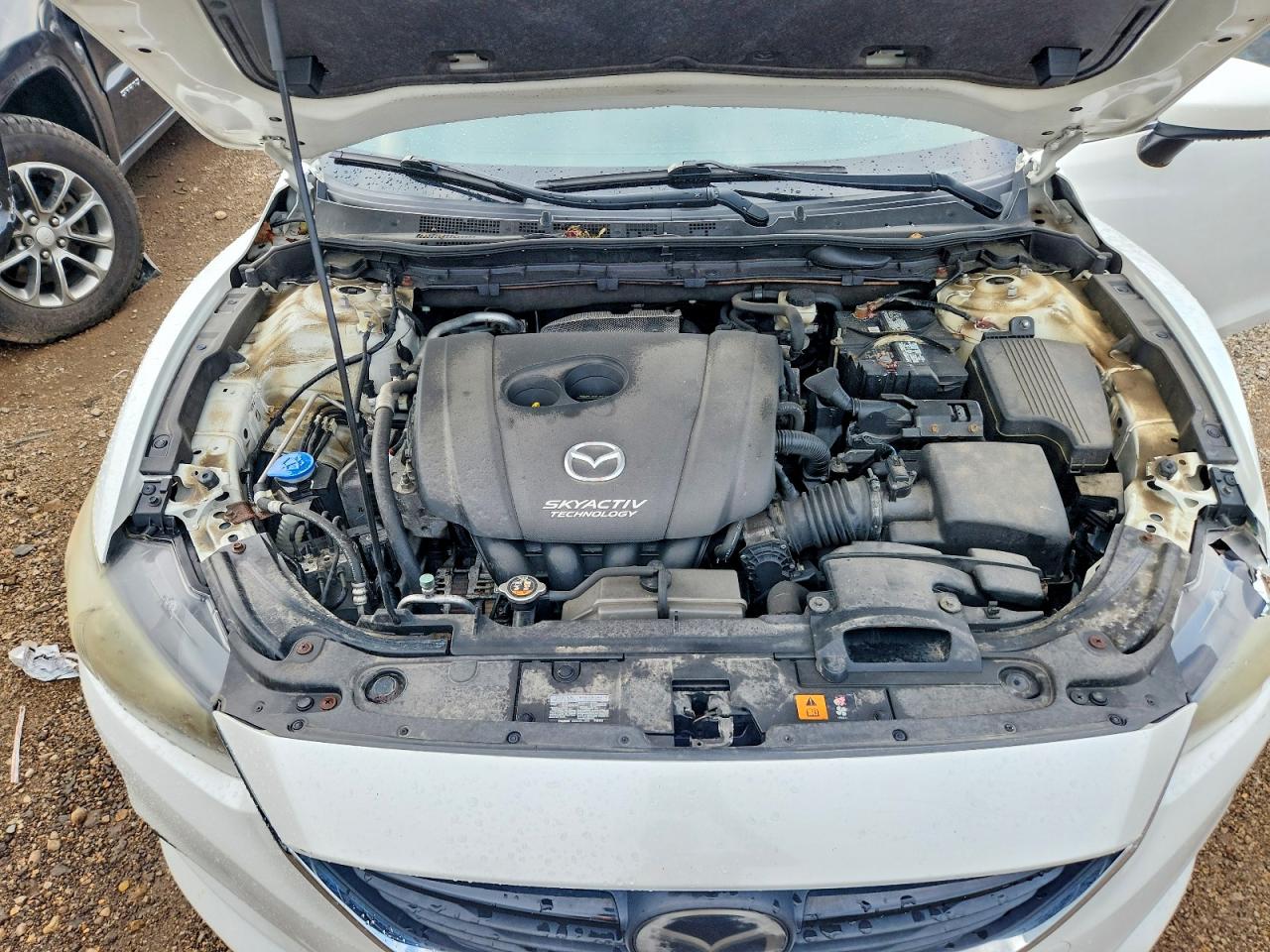 2014 Mazda 6 Grand Touring White vin: JM1GJ1W64E1134640