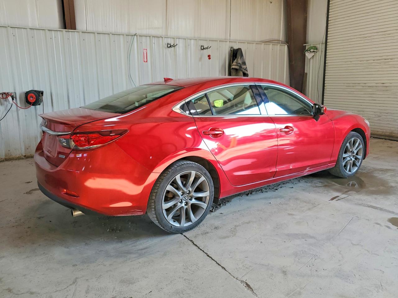 2014 Mazda 6 Grand Touring Red vin: JM1GJ1W64E1158372