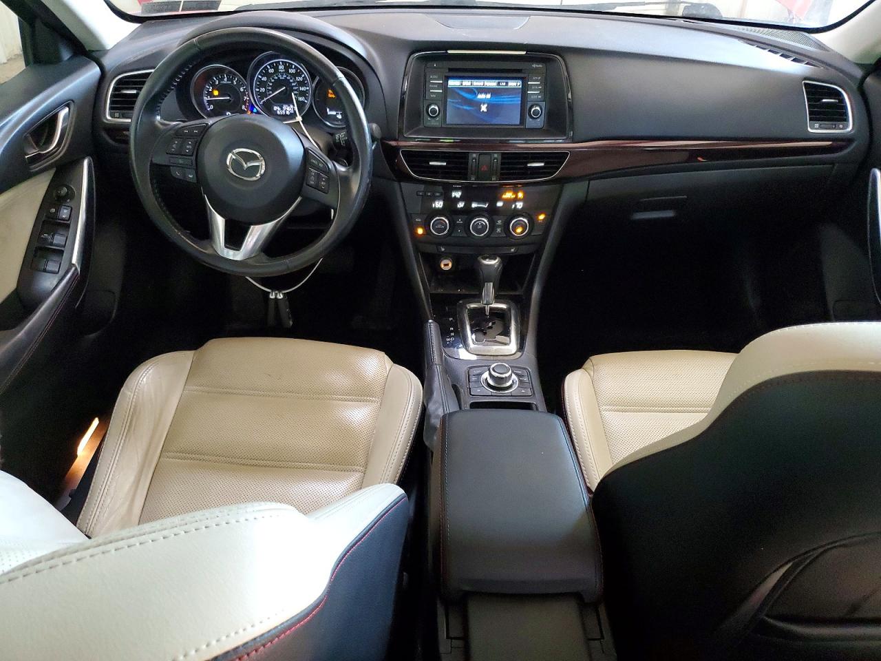 2014 Mazda 6 Grand Touring Red vin: JM1GJ1W64E1158372