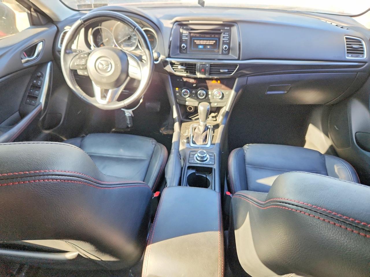 2015 Mazda 6 Grand Touring Red vin: JM1GJ1W64F1170281