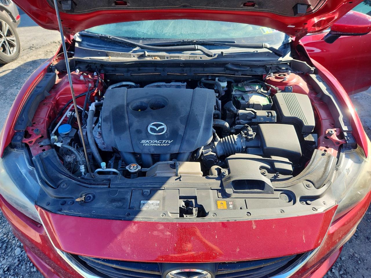 2015 Mazda 6 Grand Touring Red vin: JM1GJ1W64F1170281
