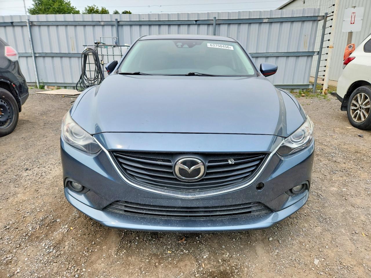 2014 Mazda 6 Grand Touring Blue vin: JM1GJ1W65E1119130