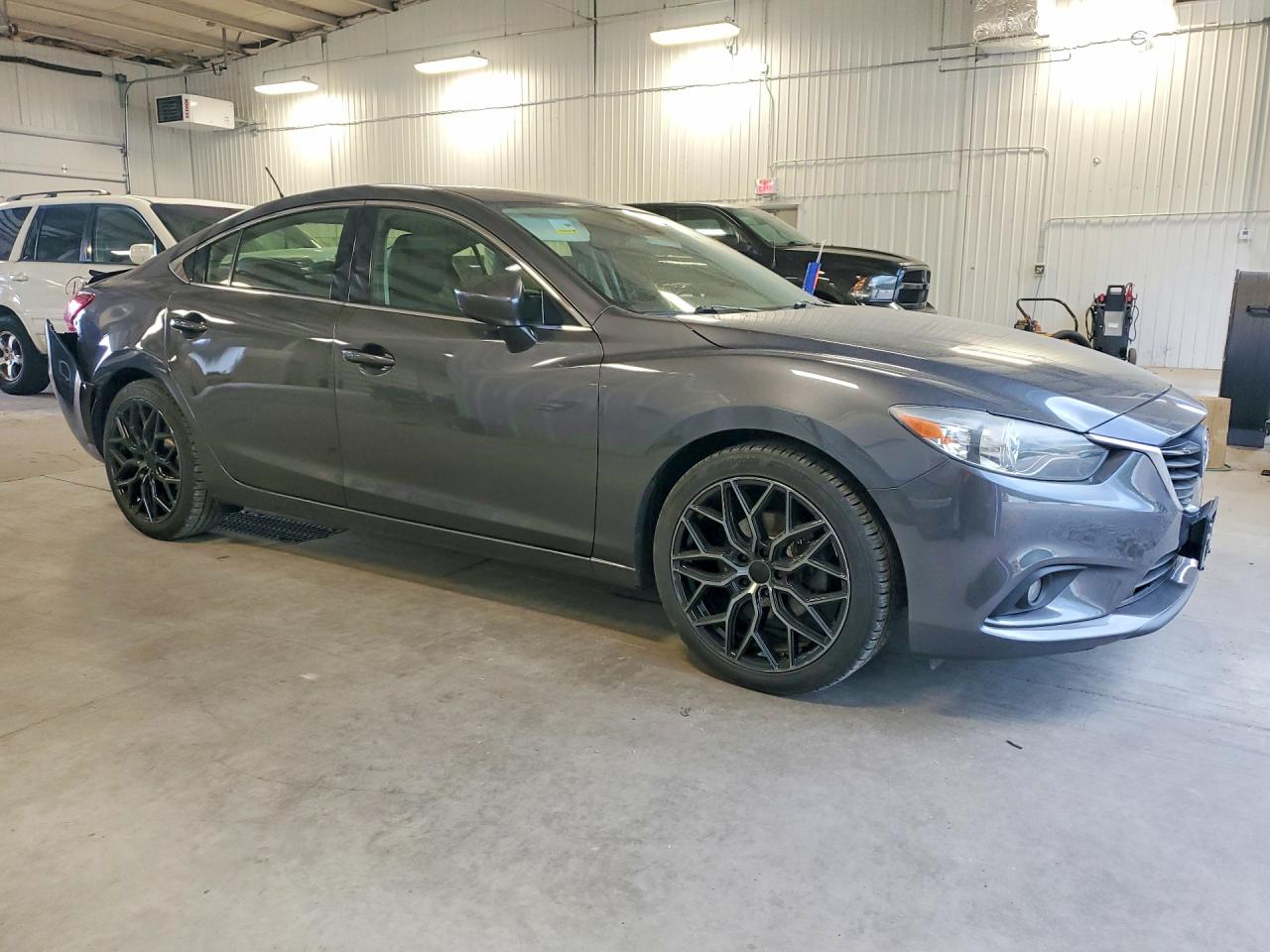 2014 Mazda 6 Grand Touring Gray vin: JM1GJ1W65E1126496