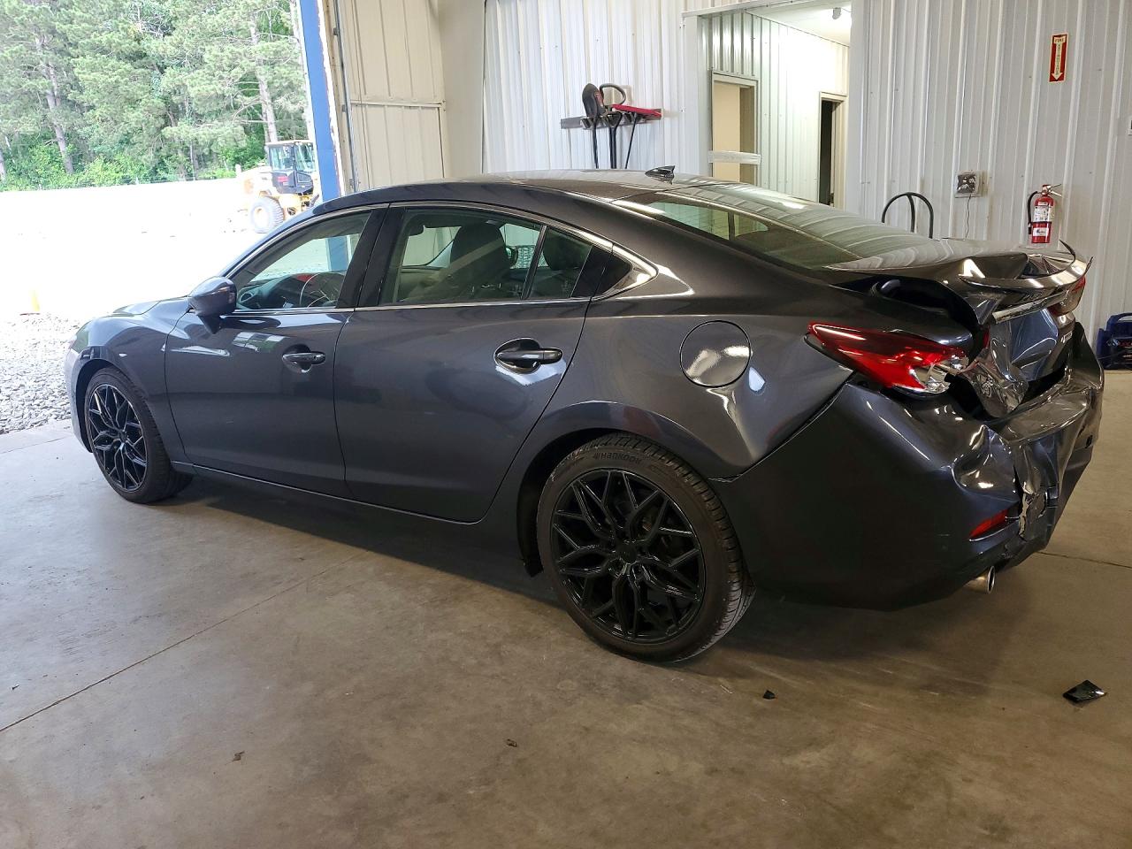 2014 Mazda 6 Grand Touring Gray vin: JM1GJ1W65E1126496