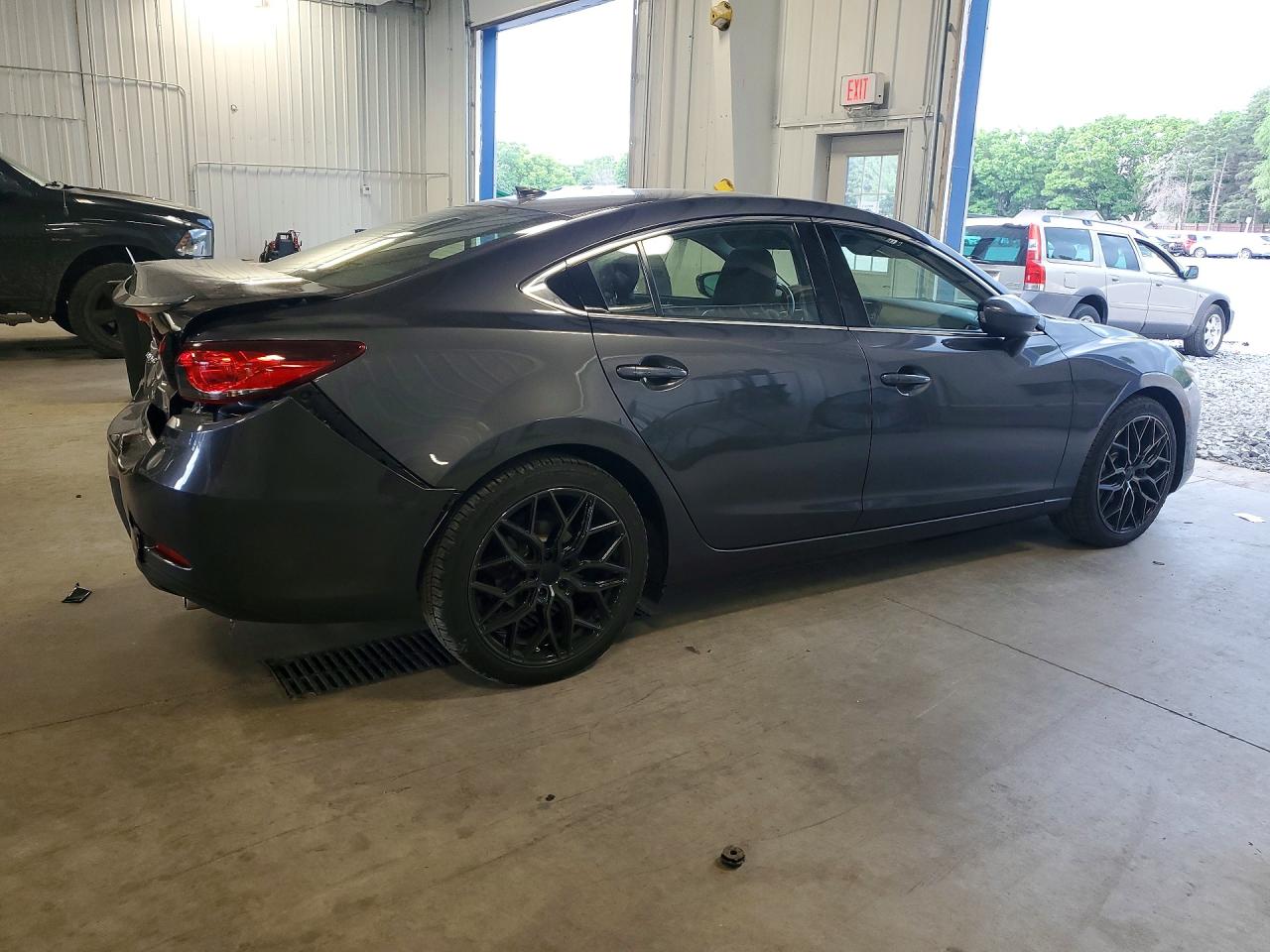2014 Mazda 6 Grand Touring Gray vin: JM1GJ1W65E1126496