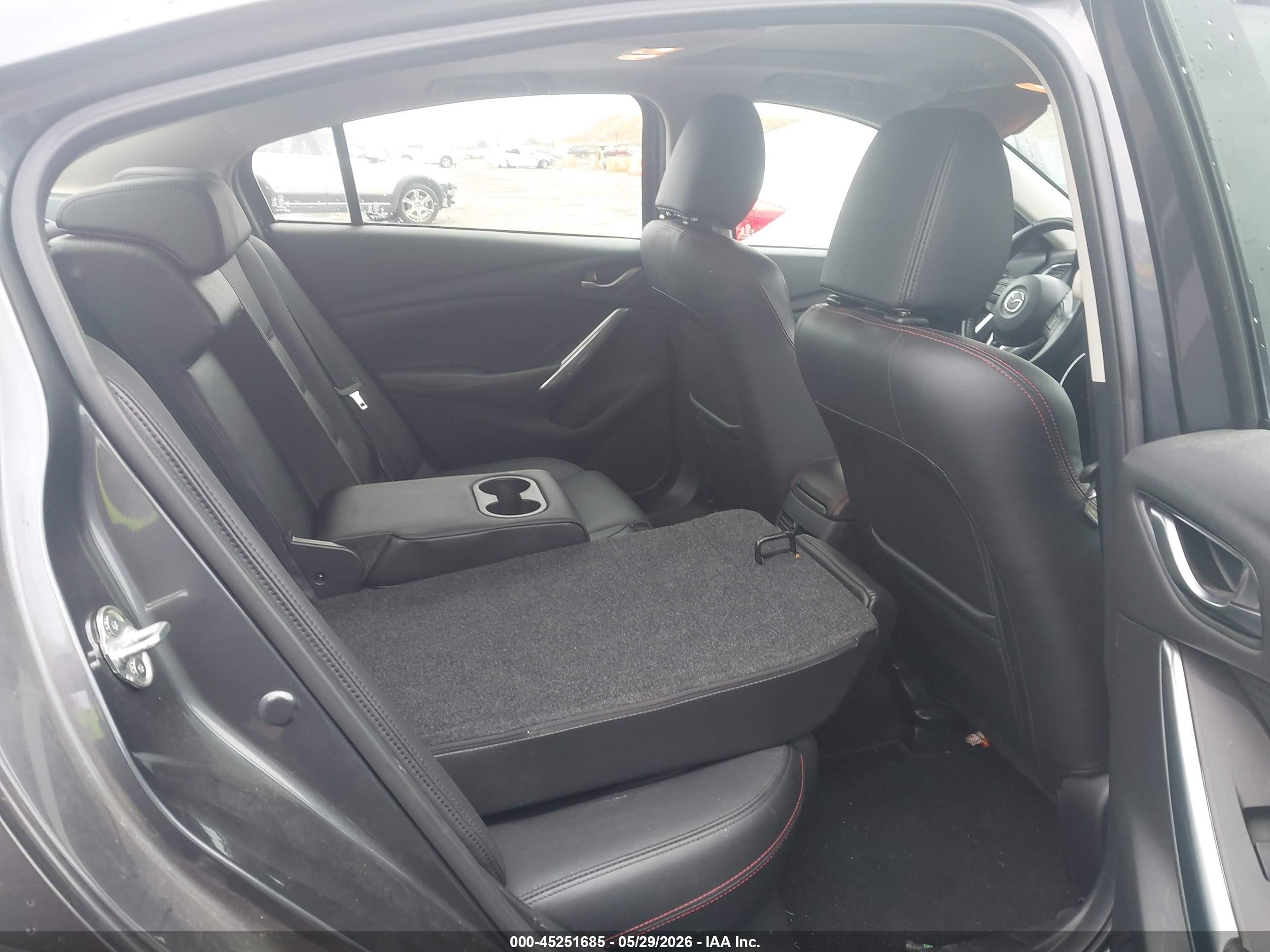 2014 Mazda Mazda6 I Grand Touring Черный vin: JM1GJ1W65E1130225