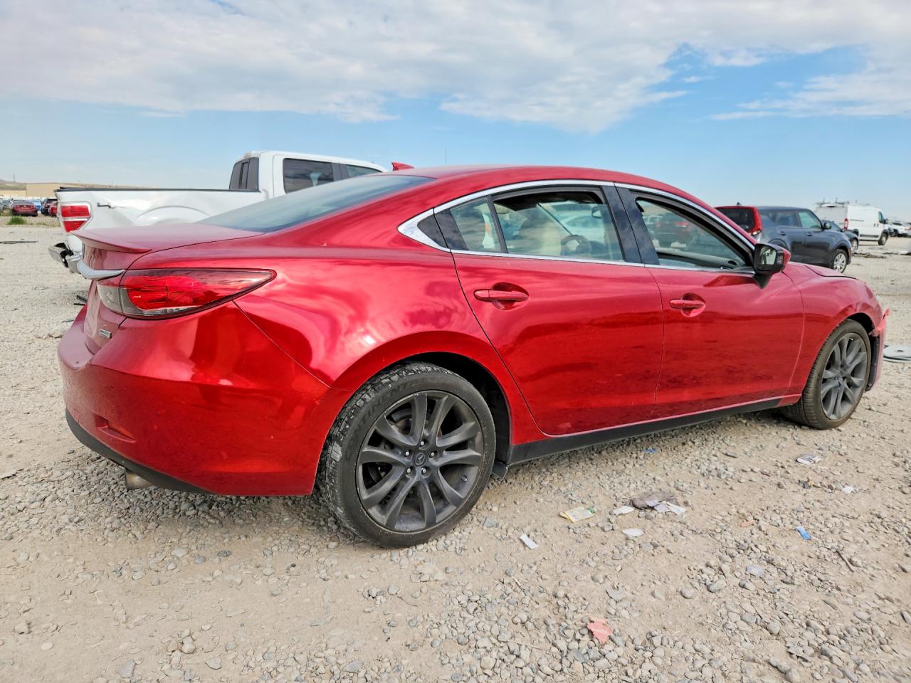 2014 Mazda 6 Grand Touring Red vin: JM1GJ1W65E1150765