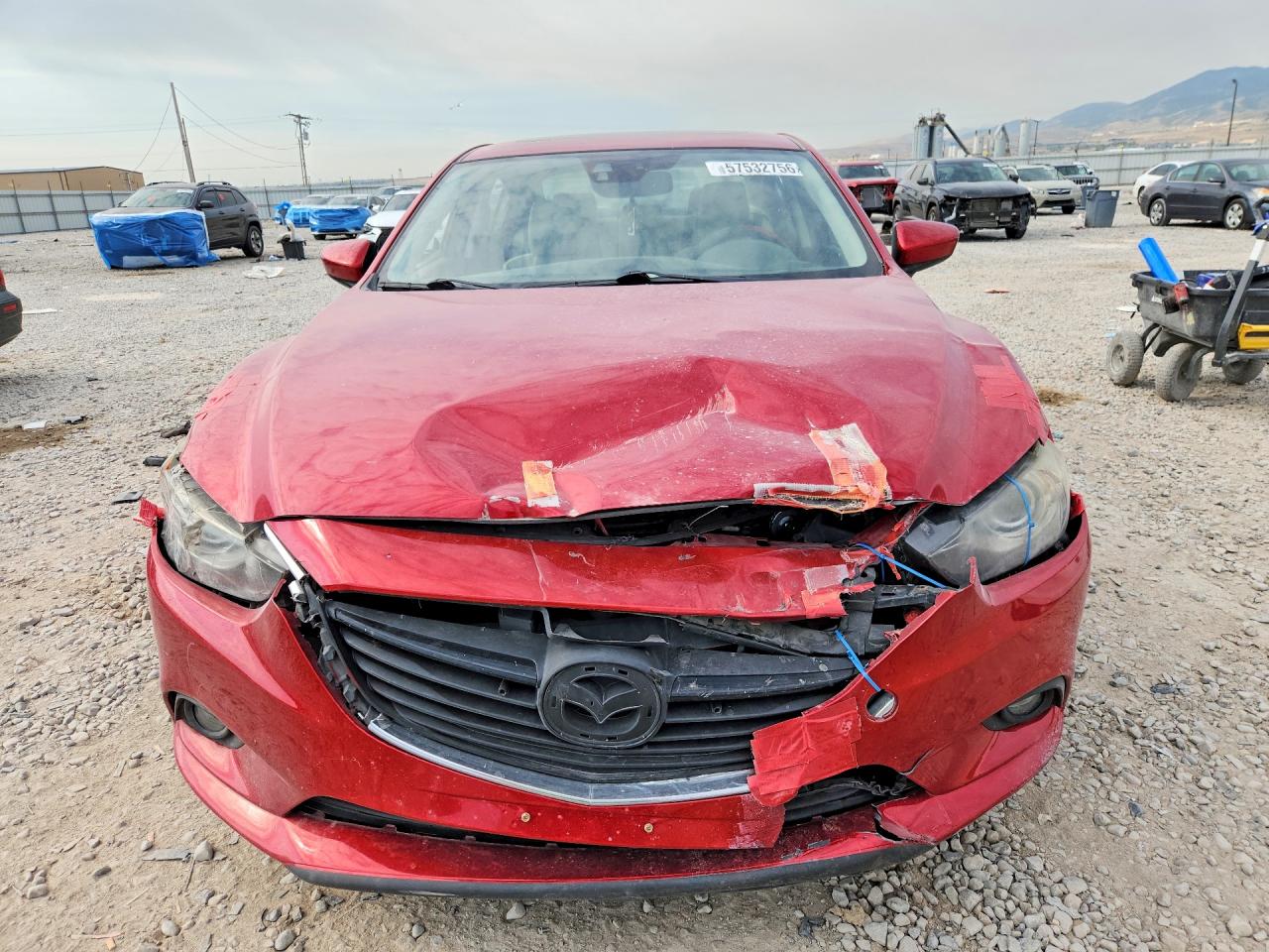 2014 Mazda 6 Grand Touring Red vin: JM1GJ1W65E1150765