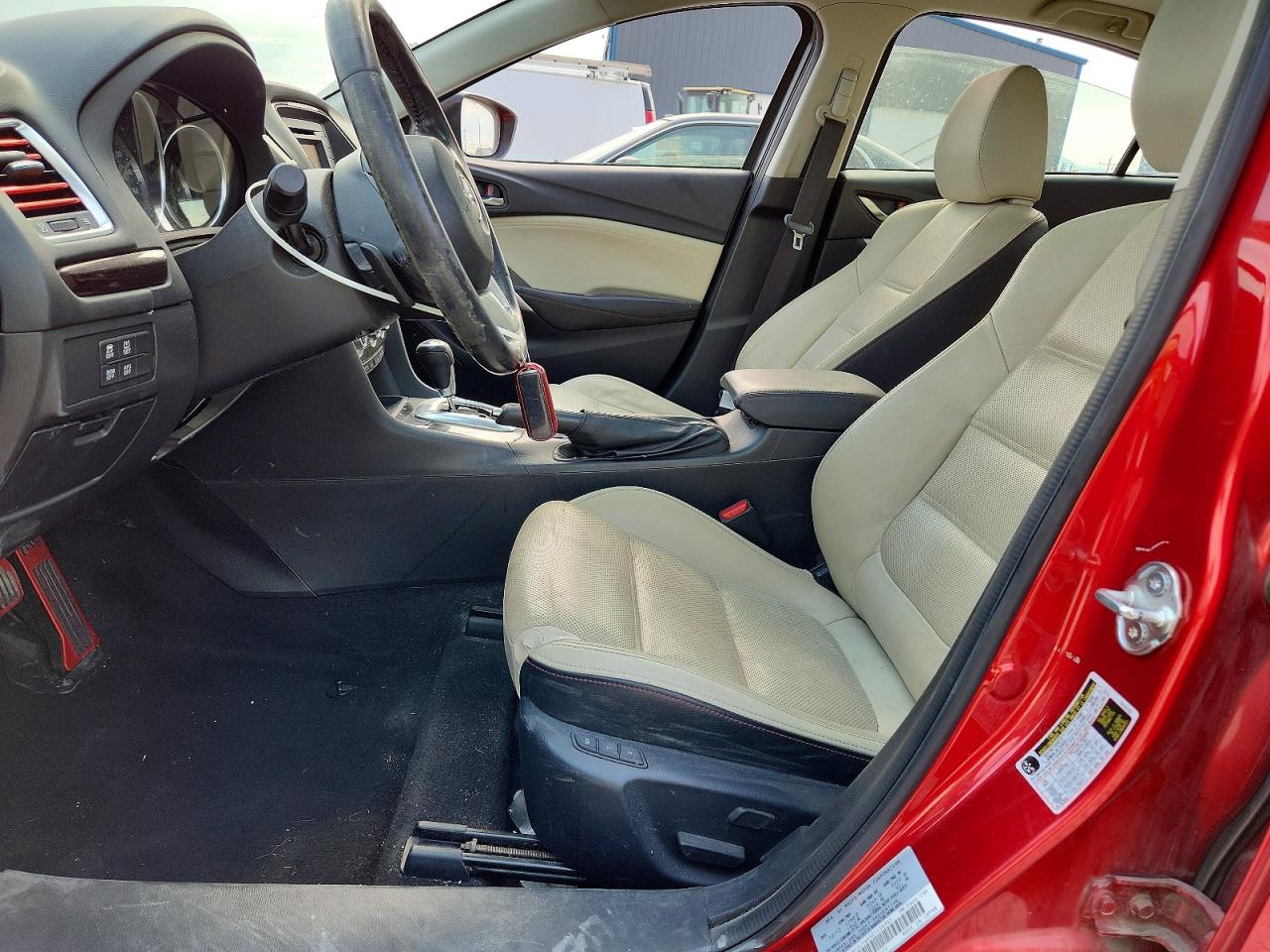 2014 Mazda 6 Grand Touring Red vin: JM1GJ1W65E1150765