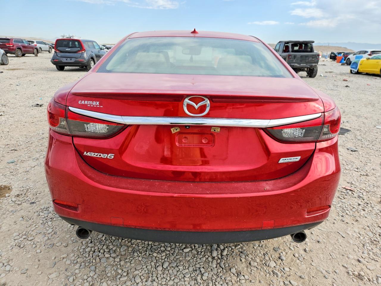 2014 Mazda 6 Grand Touring Red vin: JM1GJ1W65E1150765