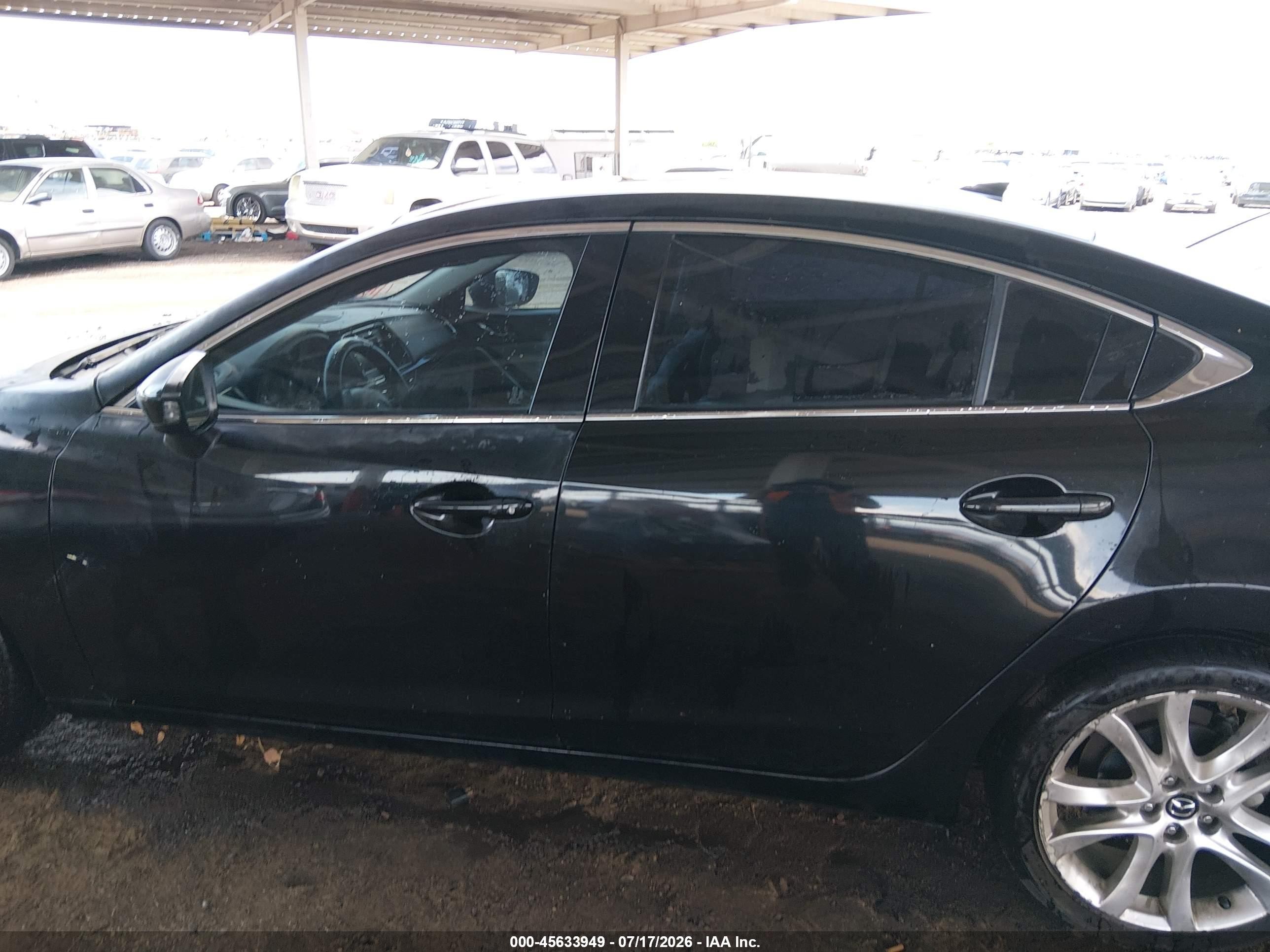 2014 Mazda Mazda6 I Grand Touring Черный vin: JM1GJ1W65E1151379