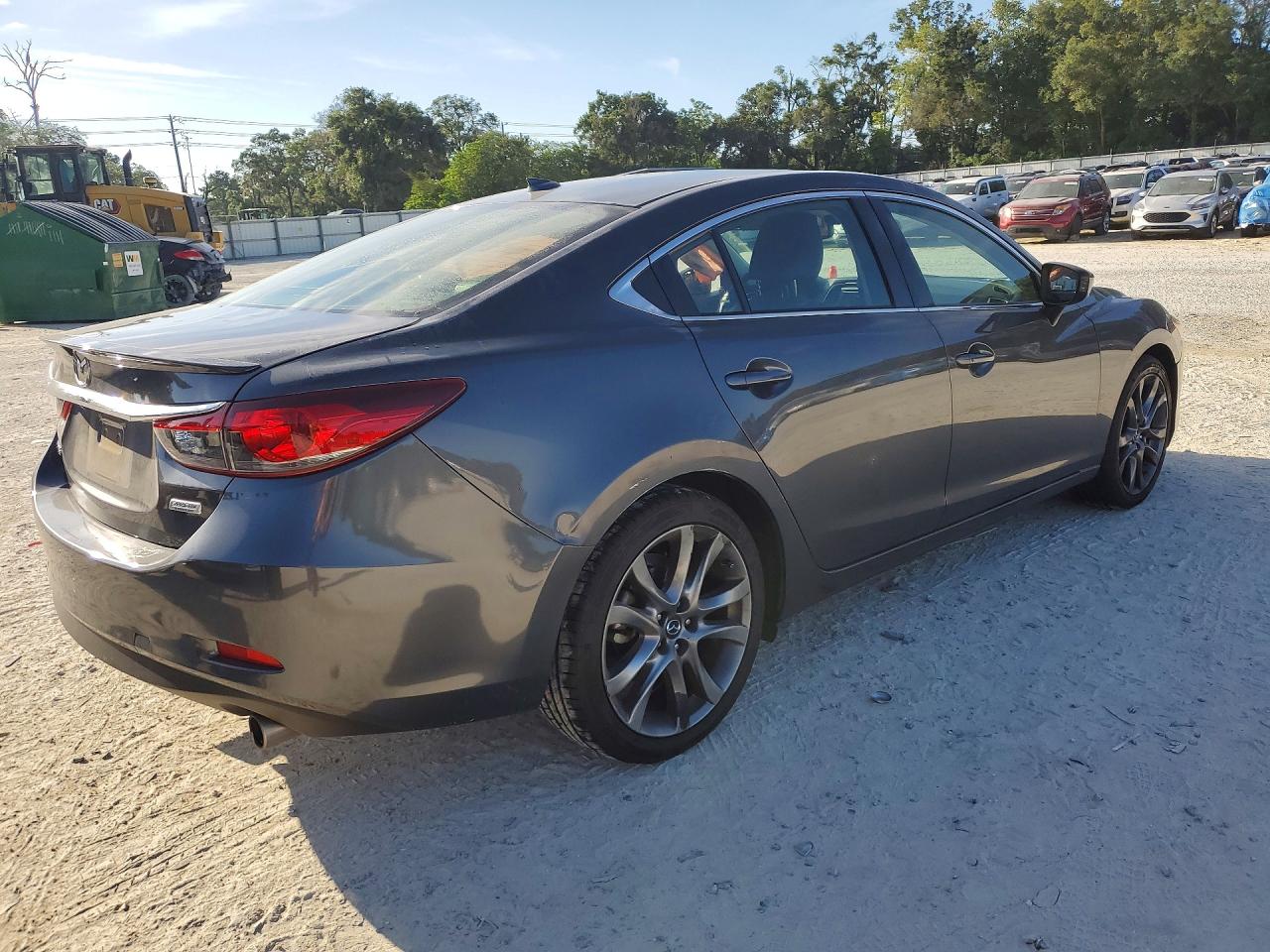 2015 Mazda 6 Grand Touring Gray vin: JM1GJ1W65F1168328