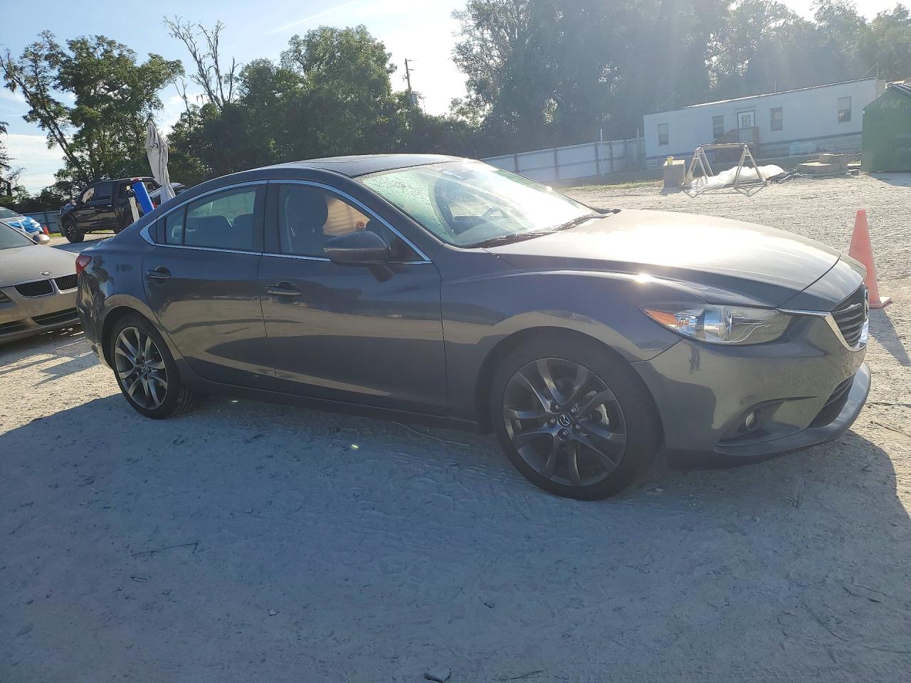 2015 Mazda 6 Grand Touring Gray vin: JM1GJ1W65F1168328