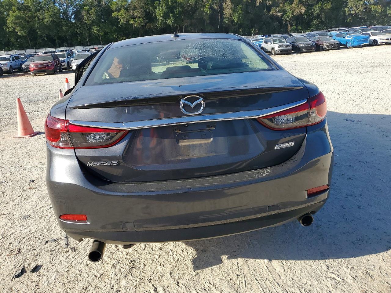 2015 Mazda 6 Grand Touring Gray vin: JM1GJ1W65F1168328