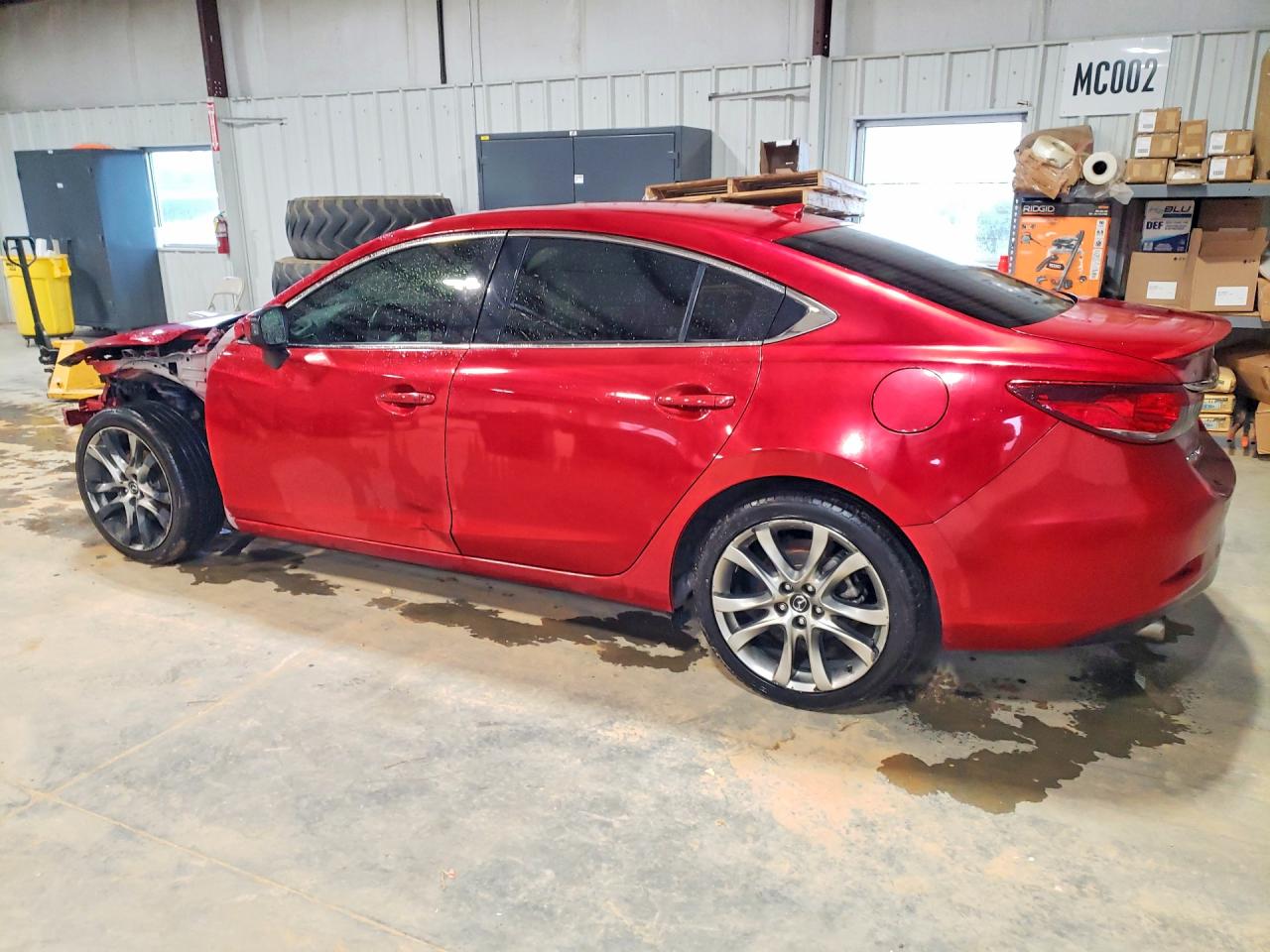 2014 Mazda 6 Grand Touring Red vin: JM1GJ1W66E1124935