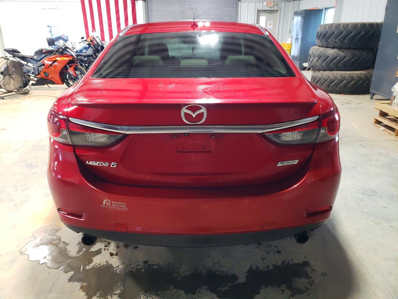 2014 Mazda 6 Grand Touring Red vin: JM1GJ1W66E1124935
