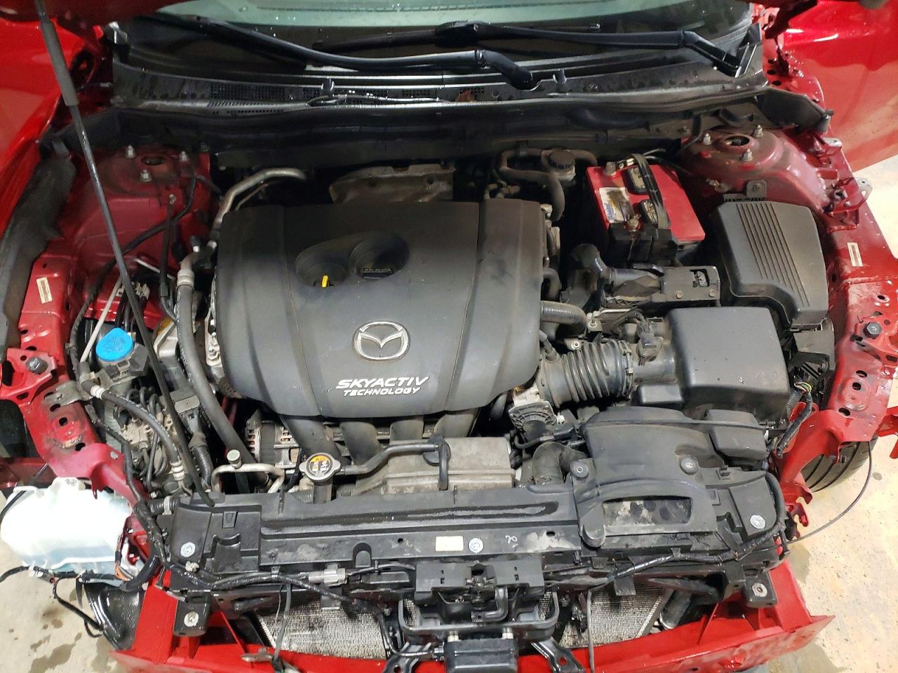2014 Mazda 6 Grand Touring Red vin: JM1GJ1W66E1124935