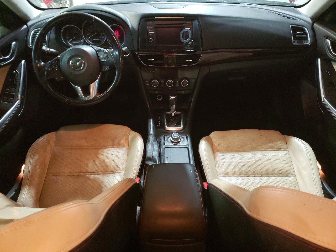 2014 Mazda 6 Grand Touring Red vin: JM1GJ1W66E1124935