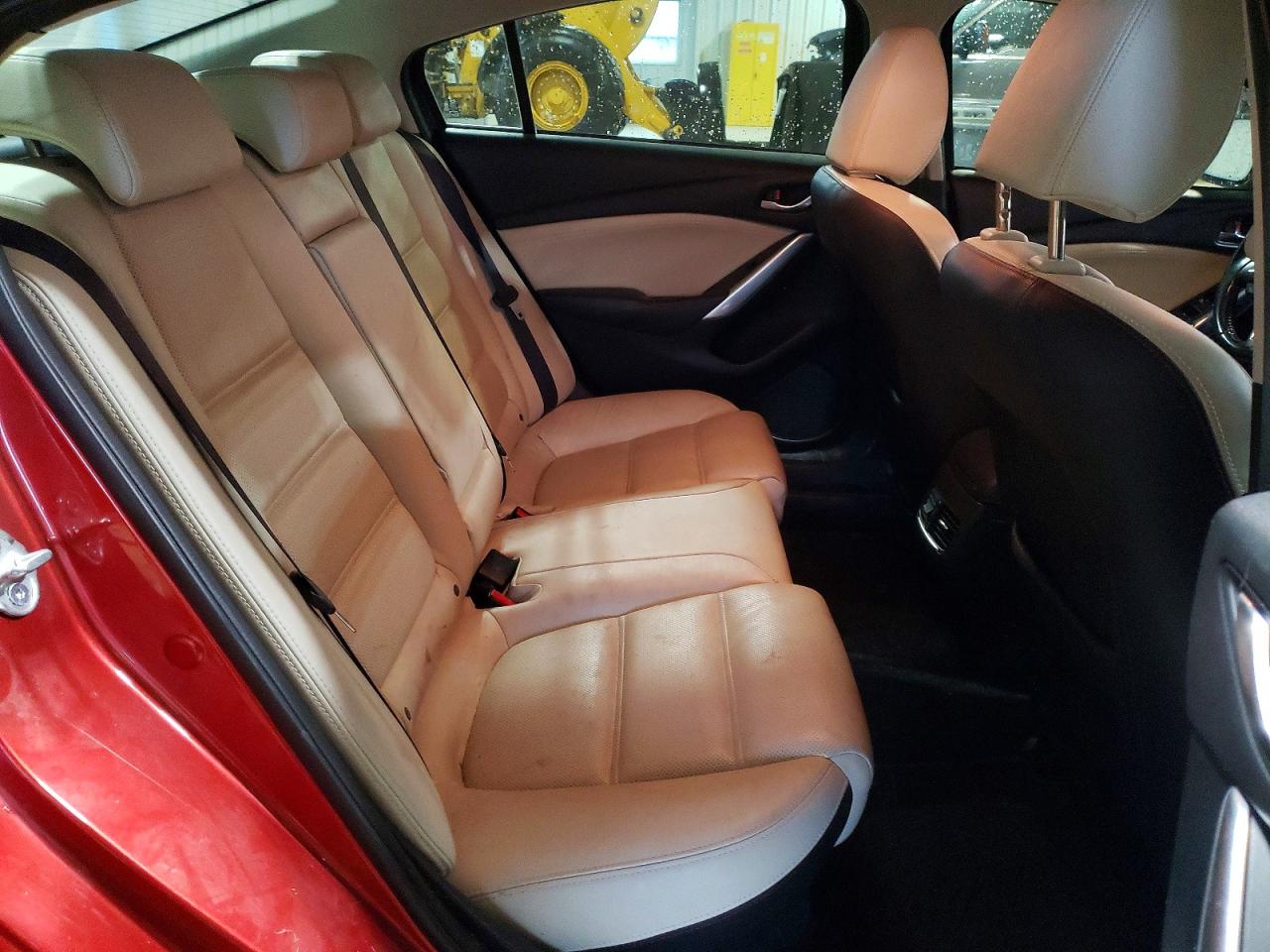2014 Mazda 6 Grand Touring Red vin: JM1GJ1W66E1124935