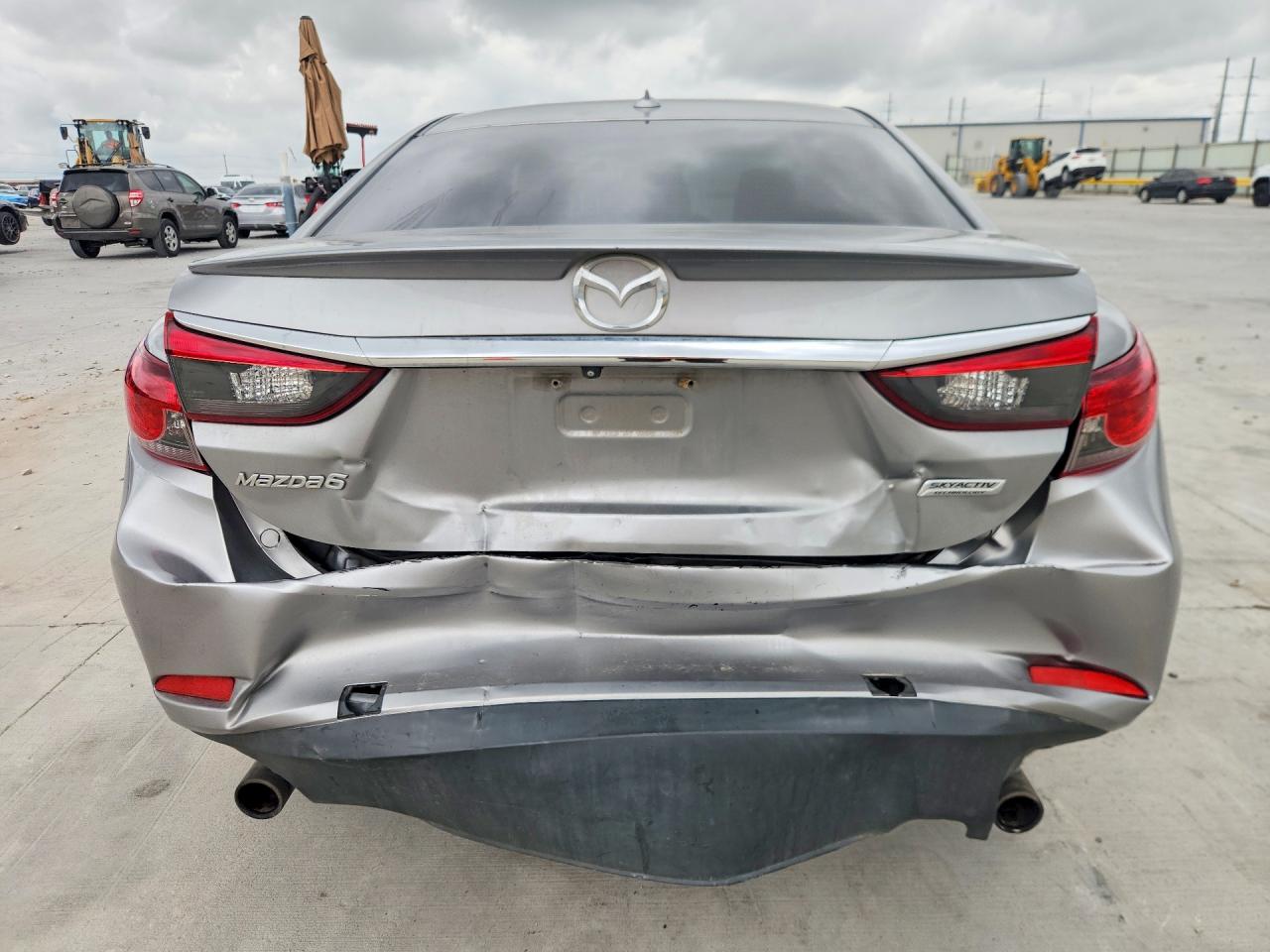 2014 Mazda 6 Grand Touring Gray vin: JM1GJ1W66E1128564