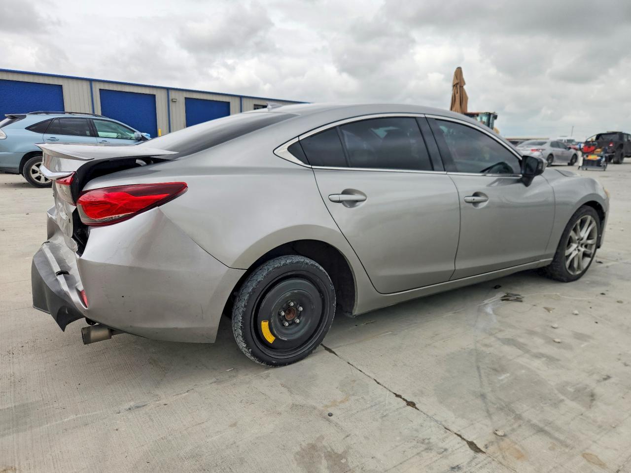 2014 Mazda 6 Grand Touring Gray vin: JM1GJ1W66E1128564