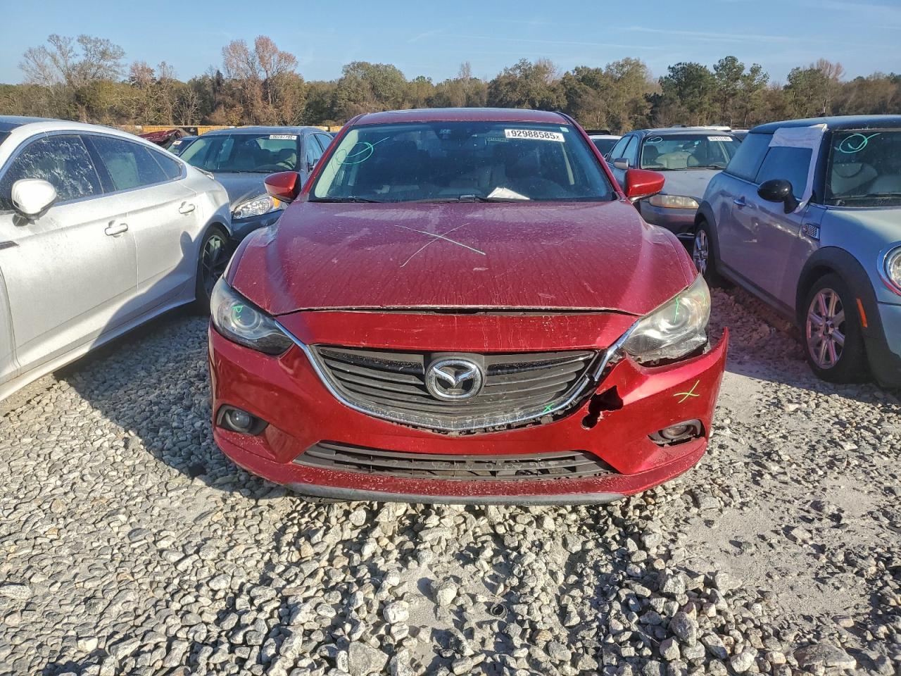 2014 Mazda 6 Grand Touring Red vin: JM1GJ1W66E1135739