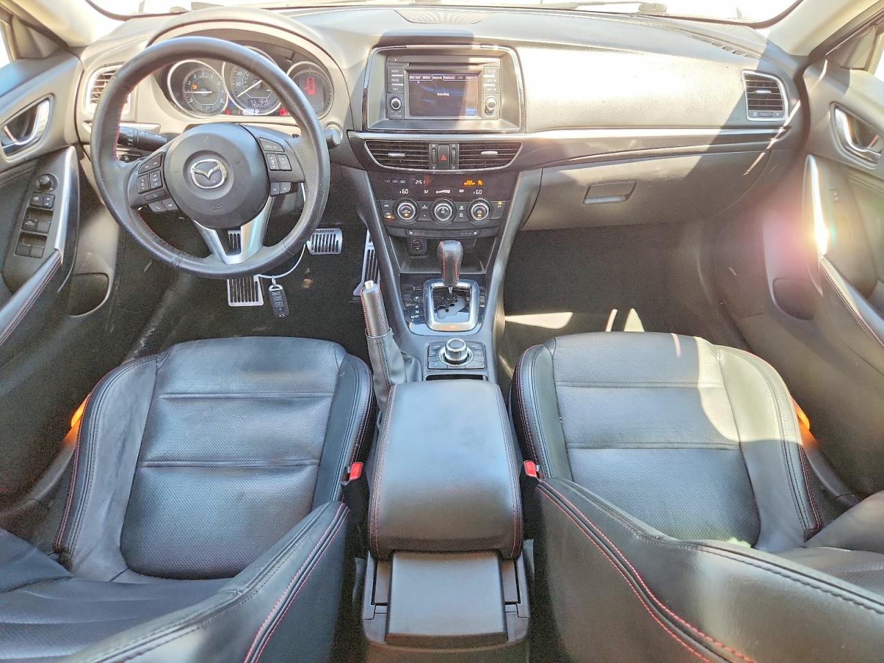 2014 Mazda 6 Grand Touring Silver vin: JM1GJ1W66E1138933