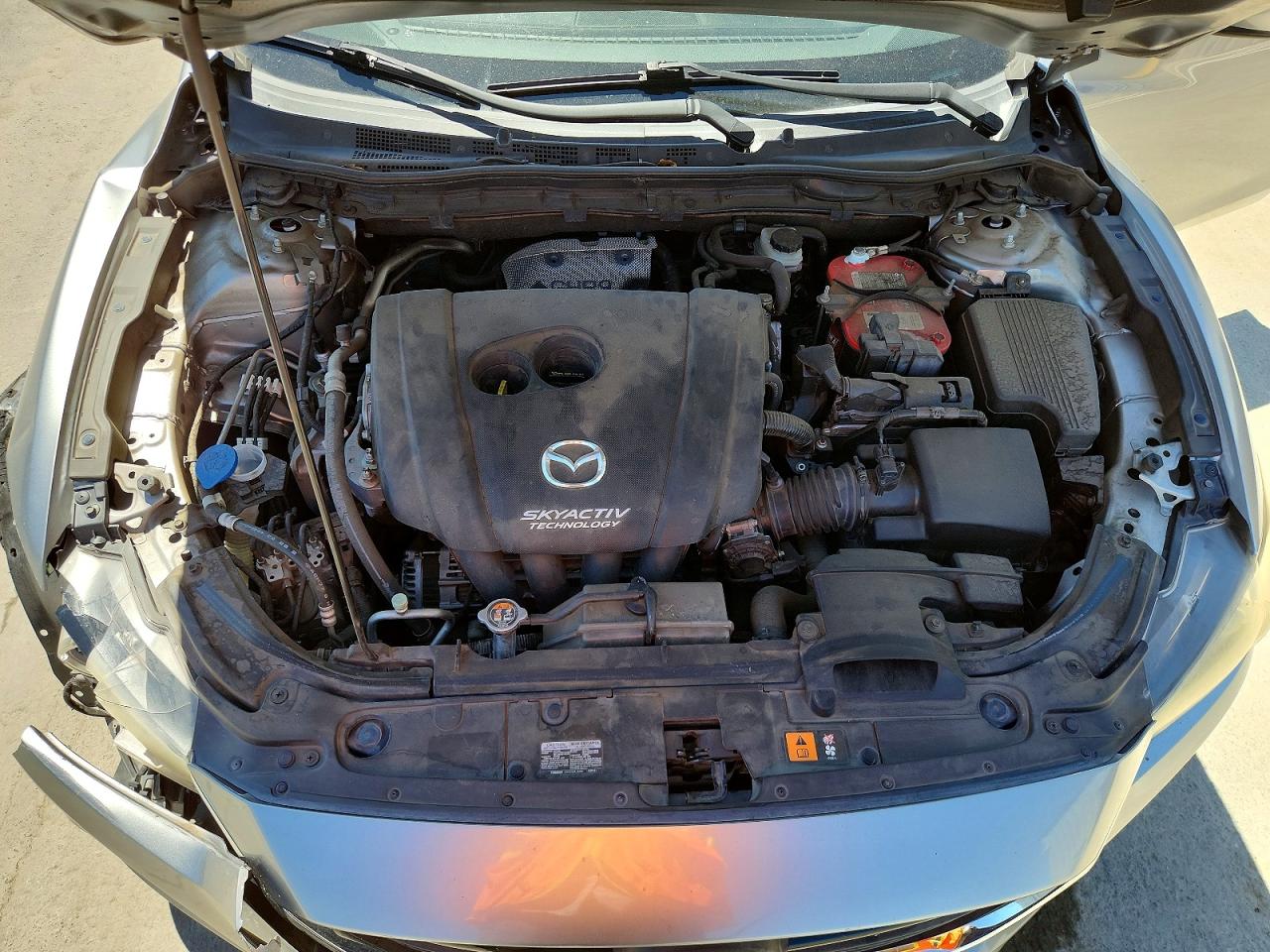 2014 Mazda 6 Grand Touring Silver vin: JM1GJ1W66E1138933