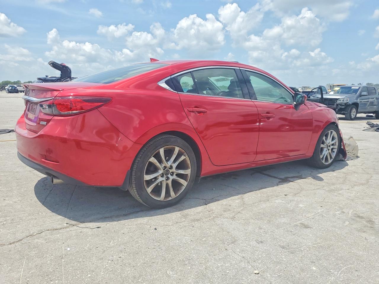 2014 Mazda 6 Grand Touring Red vin: JM1GJ1W66E1151133
