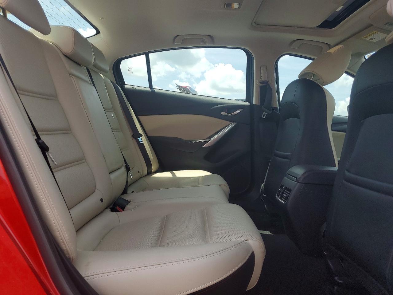 2014 Mazda 6 Grand Touring Red vin: JM1GJ1W66E1151133