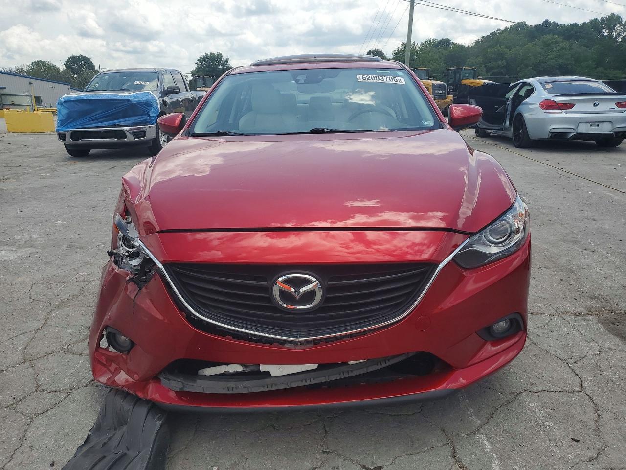 2014 Mazda 6 Grand Touring Red vin: JM1GJ1W66E1151133