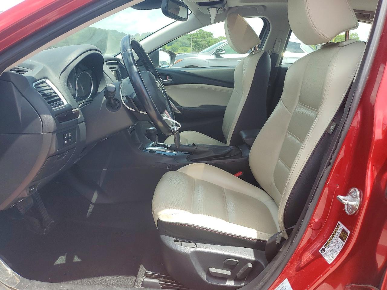 2014 Mazda 6 Grand Touring Red vin: JM1GJ1W66E1151133