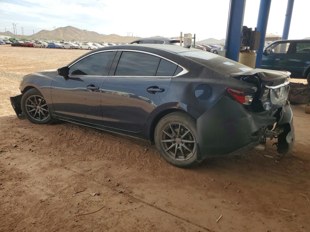 2015 Mazda 6 Grand Touring Black vin: JM1GJ1W66F1177572