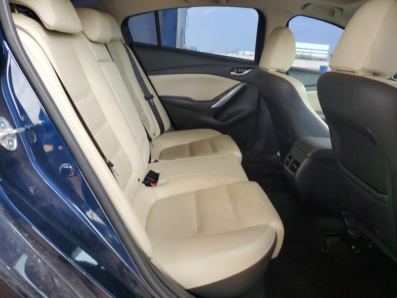 2015 Mazda 6 Grand Touring Black vin: JM1GJ1W66F1177572