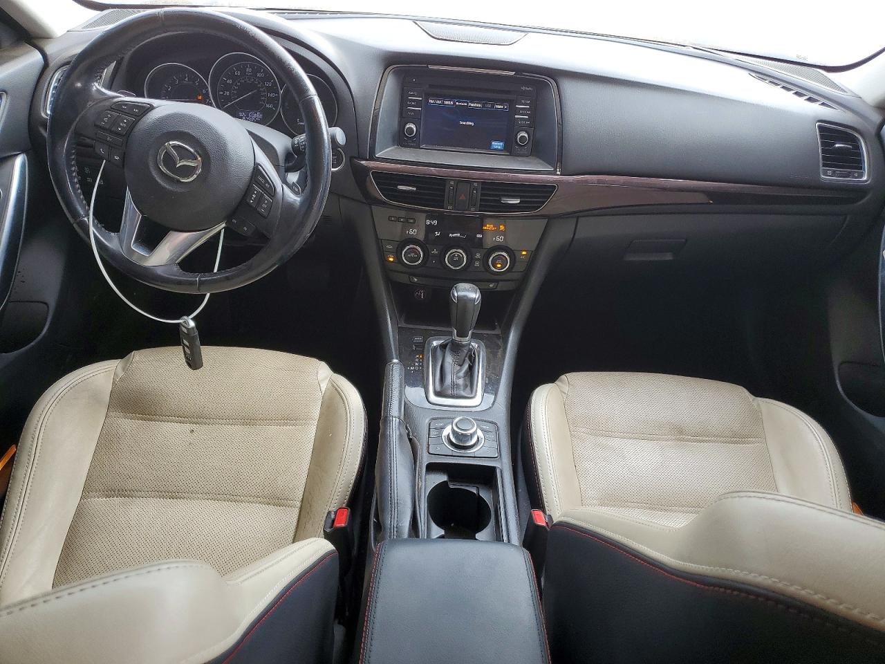 2015 Mazda 6 Grand Touring Black vin: JM1GJ1W66F1177572