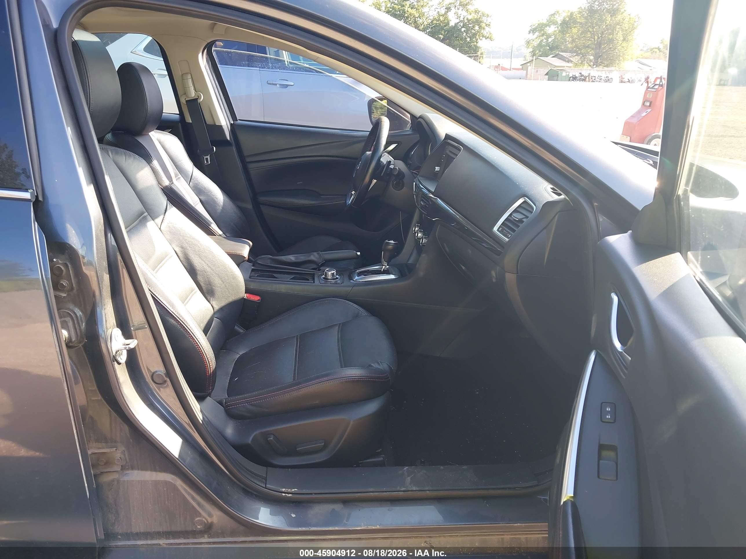 2014 Mazda Mazda6 I Grand Touring Gray vin: JM1GJ1W67E1118450