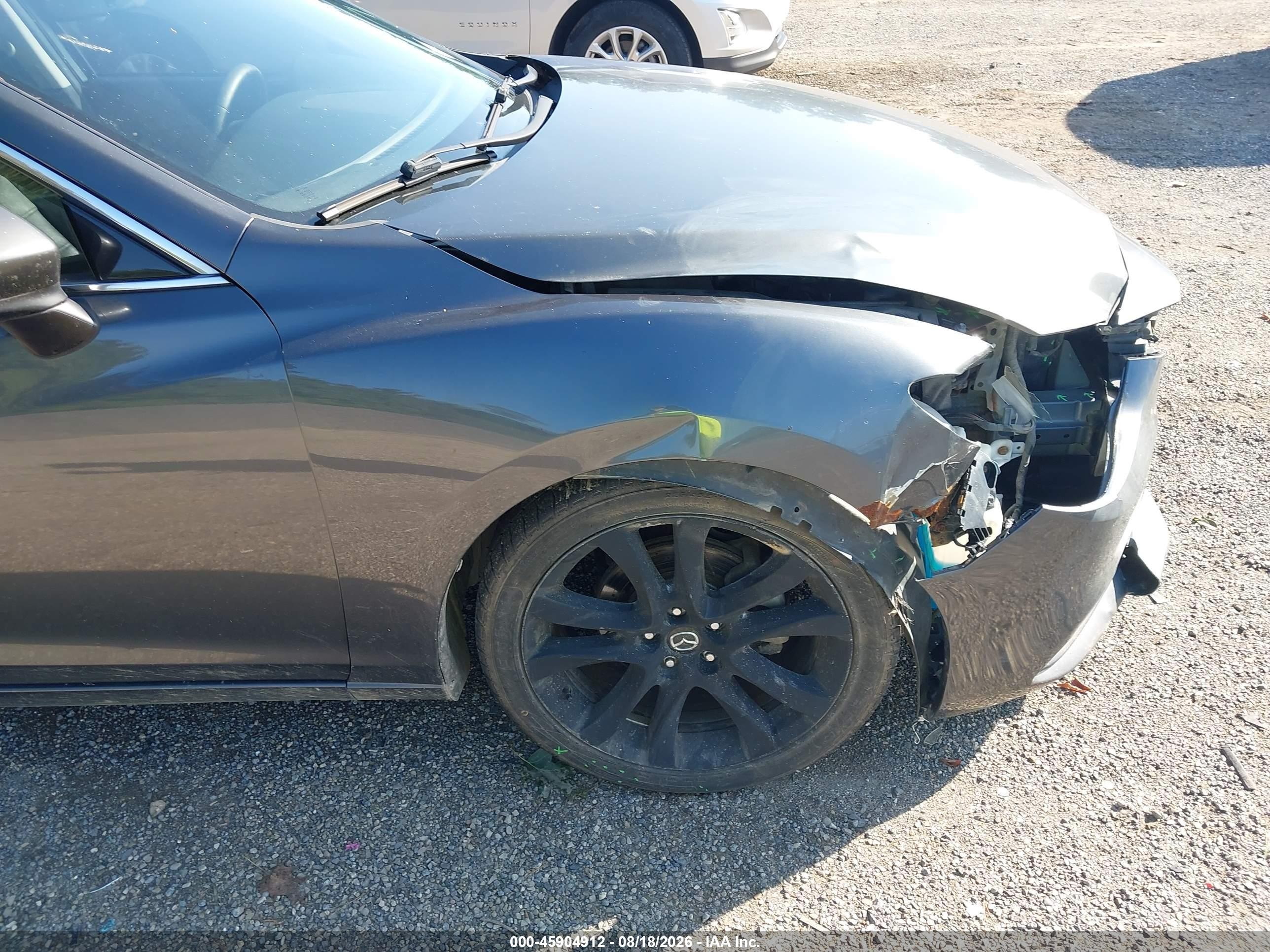 2014 Mazda Mazda6 I Grand Touring Gray vin: JM1GJ1W67E1118450