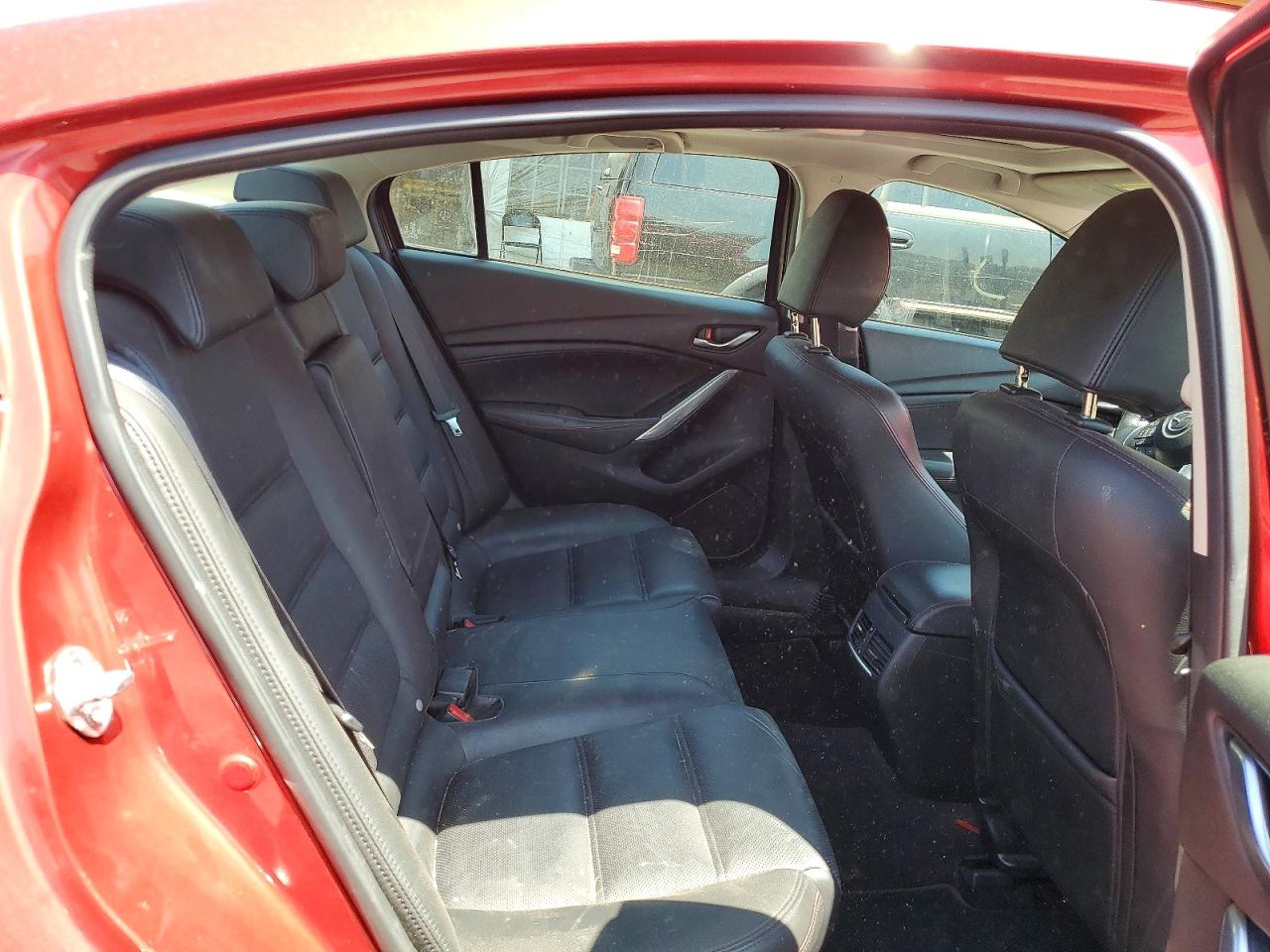2014 Mazda 6 Grand Touring Red vin: JM1GJ1W67E1128797
