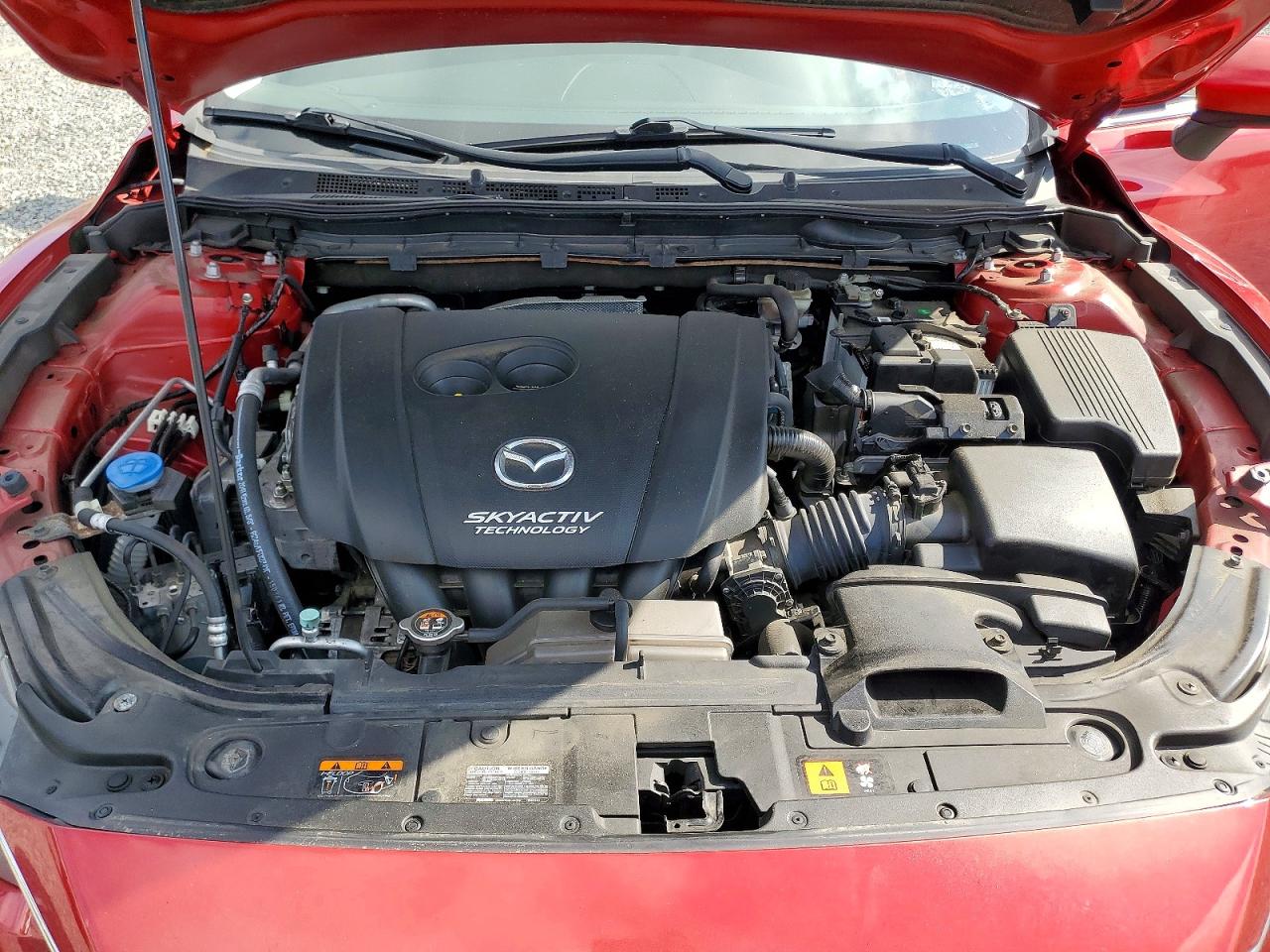 2014 Mazda 6 Grand Touring Red vin: JM1GJ1W67E1140934