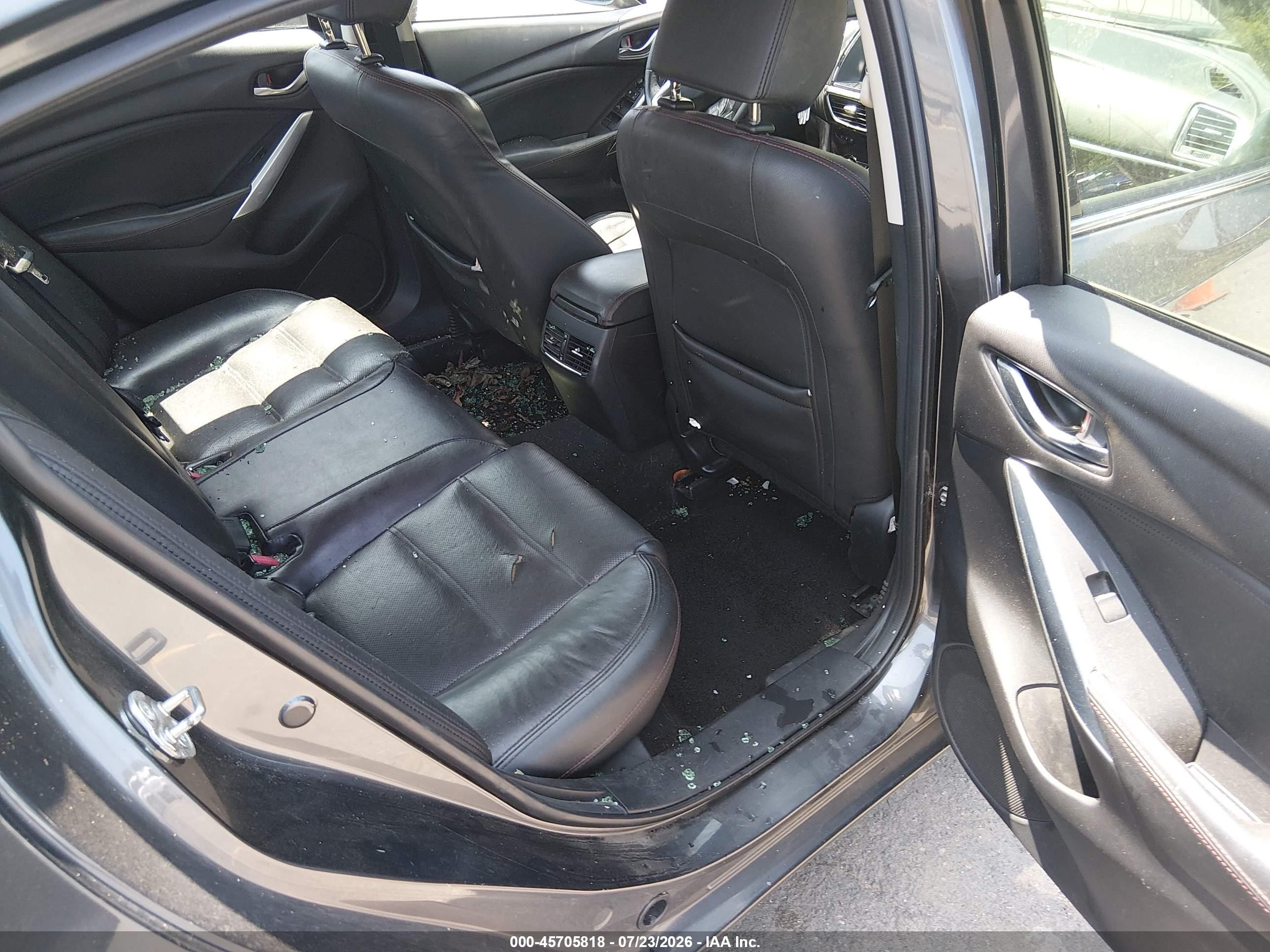 2014 Mazda Mazda6 I Grand Touring Gray vin: JM1GJ1W67E1147236