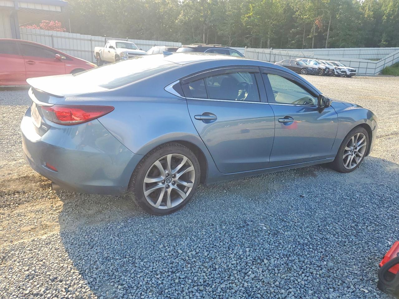 2014 Mazda 6 Grand Touring Синий vin: JM1GJ1W68E1130414