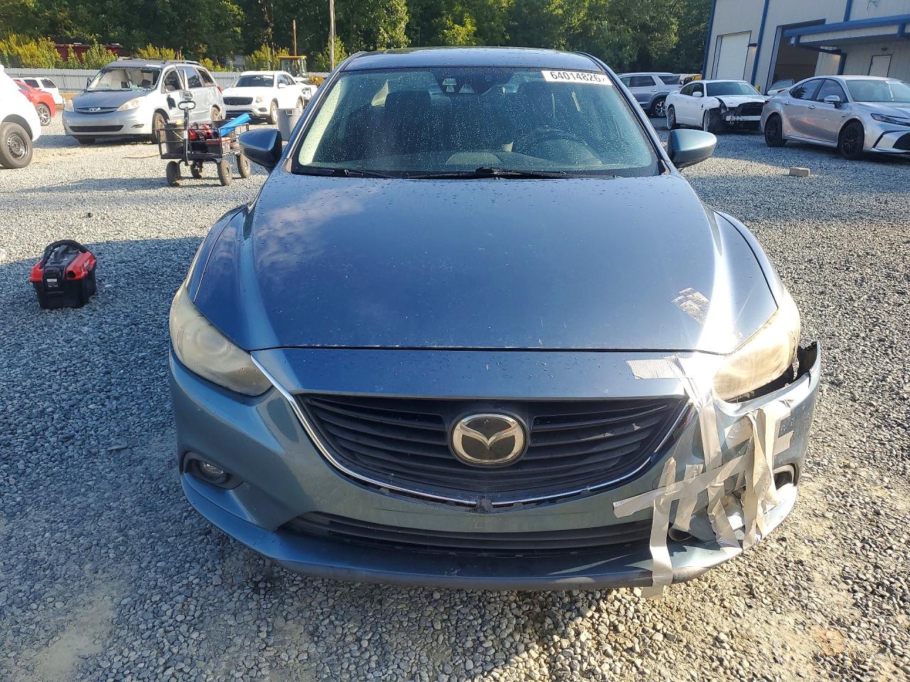 2014 Mazda 6 Grand Touring Синий vin: JM1GJ1W68E1130414