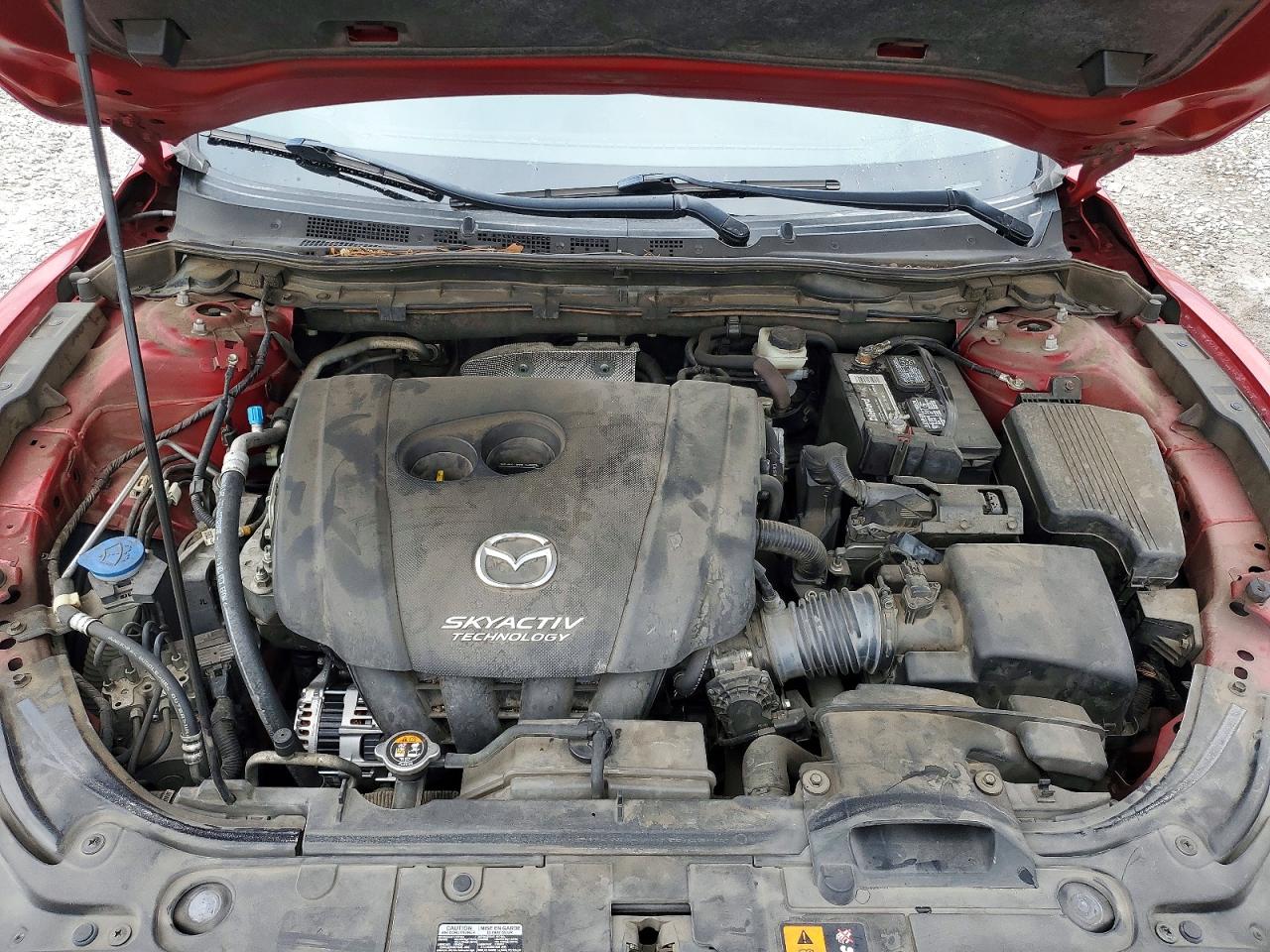 2014 Mazda 6 Grand Touring Red vin: JM1GJ1W68E1139632