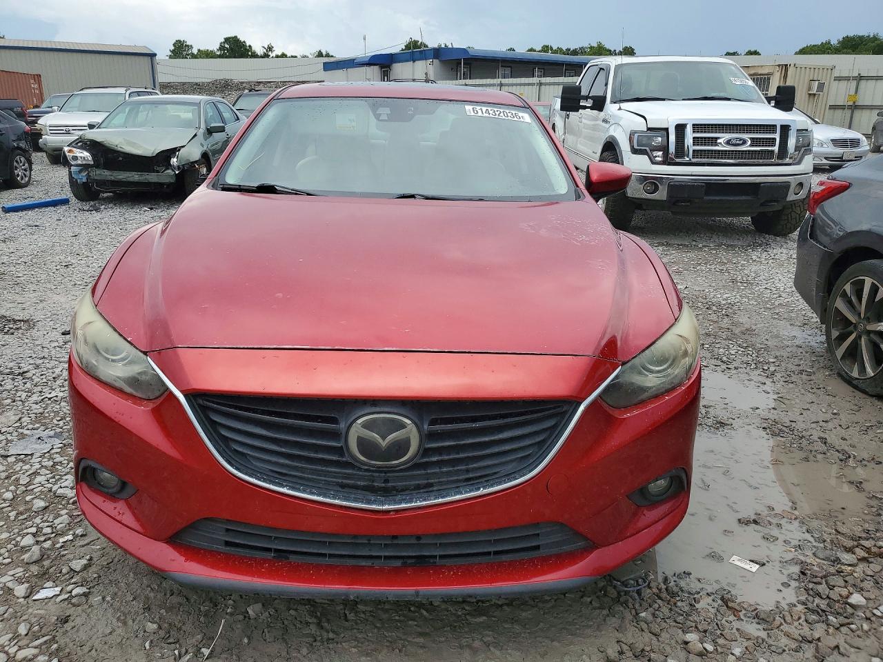 2014 Mazda 6 Grand Touring Red vin: JM1GJ1W68E1139632